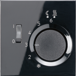 JUNG LS 990 Черный Регулятор теплого пола, 10(4)А арт. FTRLS231SW