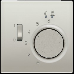 JUNG LS 990 Edelstahl Накладка регулятора теплого пола(мех.FTR231U) арт. ESFTR231PL