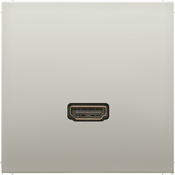 JUNG LS 990 Edelstahl Аудио Разъем (RCA)/ Stereo Jack (TRS 3.5 mm) HDMI арт. MAES1112