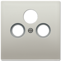 JUNG LS 990 Edelstahl Накладка TV-FM-SAT розетки арт. ES2990SAT