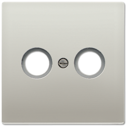 JUNG LS 990 Edelstahl Накладка TV-FM розетки арт. ES2990TV