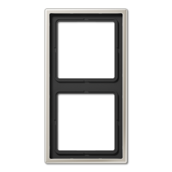 JUNG LS 990 Edelstahl Рамка 2-ая арт. ES2982