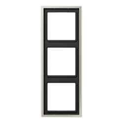 JUNG LS 990 Edelstahl Рамка 3-ая арт. ES2983