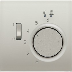 JUNG LS 990 Edelstahl Регулятор теплого пола, 10(4)А арт. FTRES231