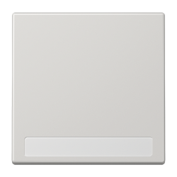 JUNG LS 990 Светло-серый Клавиша 1-я с полем для надписи арт. LS990NALG