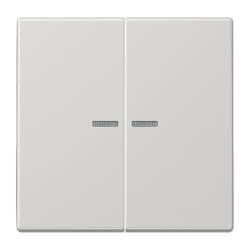 JUNG LS 990 Светло-серый Клавиша 2-я с/п арт. LS995KO5LG