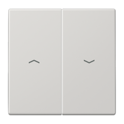 JUNG LS 990 Светло-серый Клавиша 2-я жалюзийная арт. LS995PLG