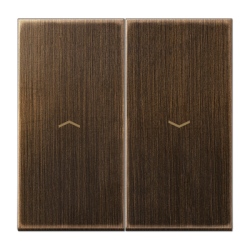 JUNG LS990 Клавиши для 2х-клавишного выключателя, в сборе арт. ME2995PAT