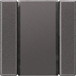 JUNG LS990/LS Plus Антрацит Пульт управления настенный плоский, 1 канал арт. AL41FAN