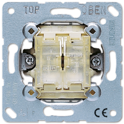 JUNG Мех Переключатель 2-клавишный возвратно нажимной арт. 509TU
