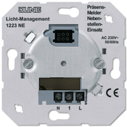 JUNG Мех Вставка доп. управления для датчиков движения и присутствия (3-х проводная) арт. 1223NE