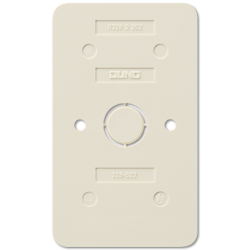 JUNG Плата монтажная огнестойкая для установки сдвоенных АР-розеток на горючей поверхности арт. 328-622