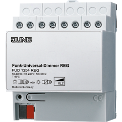 JUNG Радиошина Универсальный радиодиммер, 315W/VA, 230 V, DIN-рейка арт. FUD1254REG
