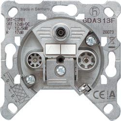 JUNG SAT-TV-FM Розетка универсальная арт. GDA313F