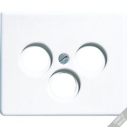 JUNG SL 500 Черный Накладка TV-SAT-FM розетки арт. SL561SATSW