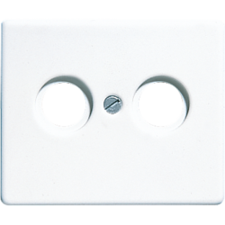 JUNG SL 500 Бел Накладка TV-FM розетки арт. SL561TVWW