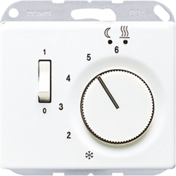 JUNG SL 500 Бел Регулятор теплого пола, 10(4)А арт. FTRSL231WW