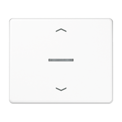 JUNG SL 500 Бел Накладка нажимного электронного жалюзийного выключателя арт. SL5232WW