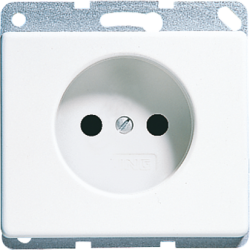 JUNG SL 500 Белая Розетка б/з арт. SL511KIWW