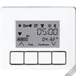 JUNG SL 500 Бронза Накладка жалюзийного выключателя УНИВЕРСАЛ с таймером(мех.230ME,232ME,224ME) арт. SL5232T3GB