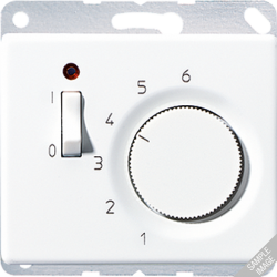 JUNG SL 500 Бронза Термостат комнатный, 10(4)А арт. TRSL231GB