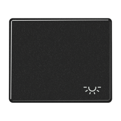 JUNG SL 500 Черный Клавиша 1-я с символом ОСВЕЩЕНИЕ арт. SL590LSW