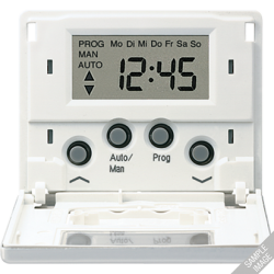 JUNG SL 500 Черный Накладка жалюзийного выключателя СТАНДАРТ с таймером(мех.220ME,230ME,232ME) арт. SL5232STSW