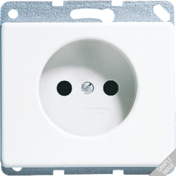 JUNG SL 500 Черная Розетка б/з арт. SL511KISW