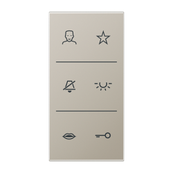 JUNG Video-Design-Cover арт. SIV6ESDC