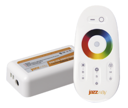 Jazzway Контроллер RGB PRC-4000RF WH (белый) 12/24V 216/432Вт арт. .1007957