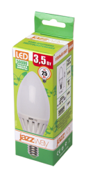 Jazzway Лампа PLED- ECO- C37/PW 3.5w E14 2700K 250 Lm арт. .1006363