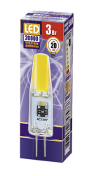 Jazzway Лампа PLED-G4 COB 3W 240Lm 5500K 230В арт. .2857477