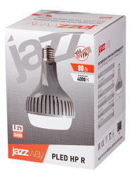 Jazzway Лампа PLED-HP R190 80W E40 4000K GR 230V/50Hz арт. .5005747