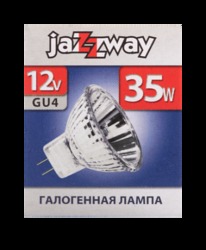 Jazzway Лампа галогенная PH-MR11C 35Вт 12В 36° GU4  2000ч арт. .3322410
