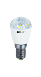Jazzway Лампа светодиодная (LED) «шар» d26мм E14 2Вт 220-230В прозрачная нейтральная холодно-белая 4000К арт. .1007667