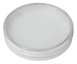 Jazzway Лампа светодиодная (LED) «таблетка» d111мм GX70 100° 11Вт 220-230В матовая нейтральная холодно-белая 5000К арт. .1027672