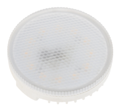 Jazzway Лампа светодиодная (LED) «таблетка» d75мм GX53 100° 10Вт 220-230В матовая нейтральная холодно-белая 5000К арт. .1029089