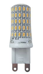 Jazzway Лампа светодиодная (LED) капсульная d16мм G9 360° 7Вт 220-230В прозрачная нейтральная холодно-белая 4000К арт. .1039095