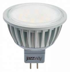 Jazzway Лампа светодиодная (LED) с отражателем d50мм GU5.3 110° 8Вт 220-230В матовая нейтральная холодно-белая 4000К диммируемая арт. .2853264