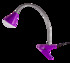 Jazzway Лампа светодиодная настольная PTL-016C 5w 4000K фиолетовая арт. .1006141