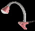 Jazzway Лампа светодиодная настольная PTL-016C 5w 4000K розовая арт. .1006158