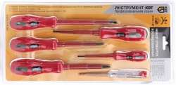 КВТ Набор диэлектр. отверток "Стандарт" НИО-06 арт. 55975