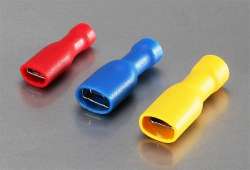 КВТ Разъем плоский РППИ-М 2,5-(6,3) арт. 49623