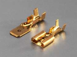 КВТ Разъем плоский неизолир. РП-П 2,5-(6,3) арт. 59138