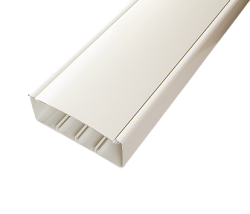 Кабельный канал с крышкой 130х50х2000 мм белый (SPL - 130001S) арт. 130001S