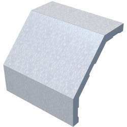 Крышка на угол (поворот) КМ-Профиль арт. KVL90*50