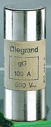 Legrand  Вставка плавкая gG 22x58 100А 500В б/б арт. 015396
