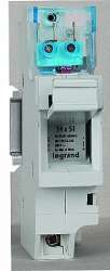 Legrand  Выключатель-разъединитель SP 51 - 1П - 1,5 модуля - для промышленных предохранителей 14х51 - с микровыключателем арт. 021533