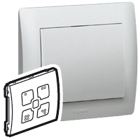 Legrand Алюминий Клавиша Сценарный выключатель арт. 781329