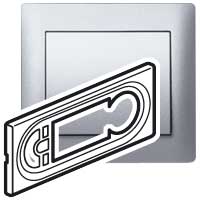 Legrand Алюминий Лицевая Панель Термостат арт. 781383